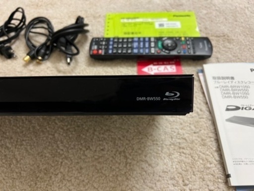 Panasonic ブルーレイレコーダー DMR-BW550