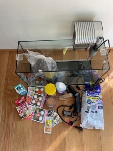 水槽　テトラ　オールグラスアクアリウム　セット