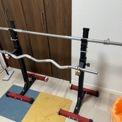 バーベルスタンド＋バーベルプレート