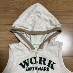 ベスト　90サイズの画像