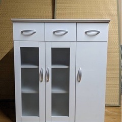 ✨早割有り✨激安価格✨キャビネット✨木目調✨ホワイト✨