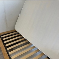 無印良品　ベッドフレーム&マットレスの画像