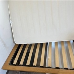 無印良品　ベッドフレーム&マットレスの画像