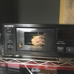 SONY カセットデッキ　