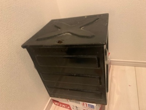 鉄　ボックス　アーミー　米軍　箱。