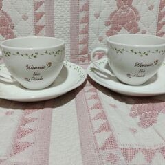 プーさんペアカップの画像
