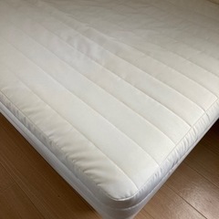 【譲渡先決定】無印良品 脚付きシングルマットレス0円の画像