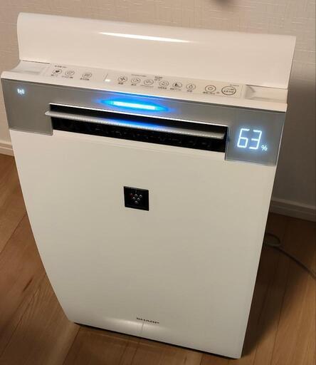 シャープ　加湿空気清浄機　SHARP KI-HX75-W
