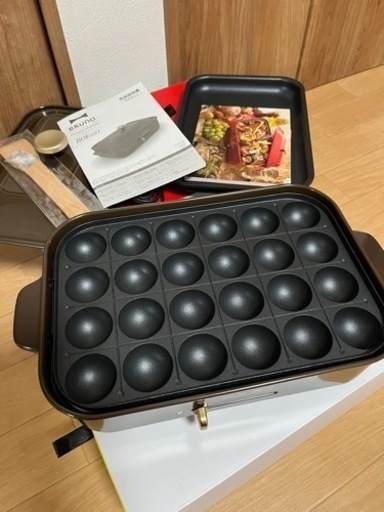 BRUNO コンパクトホットプレート　美品