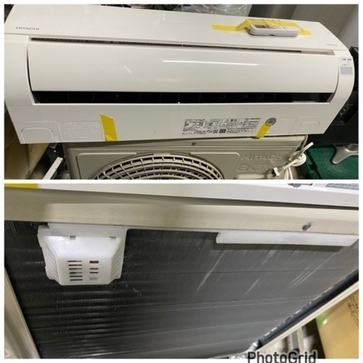 お薦め品‼️洗浄済み‼️日立ルームエアコン 2.5kW8-10畳用 2020年