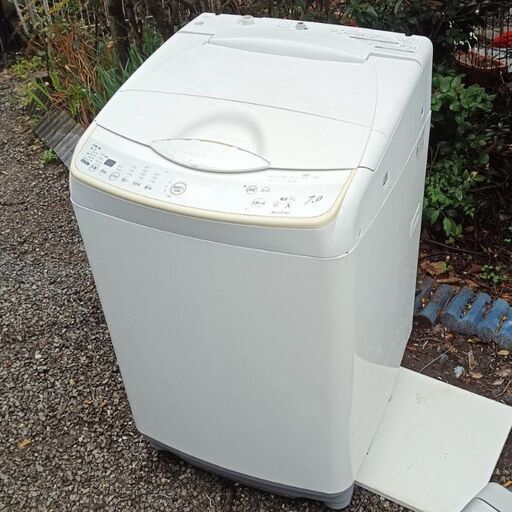 ★動作保証!お届け可！★ SHARP 7.0㎏ 全自動洗濯機 ES-T701-W