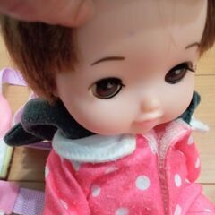 レミンちゃん　お人形　抱っこ紐セットの画像