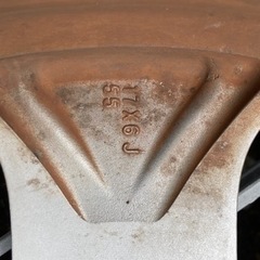 メルカリで売れました。ホンダストリーム　RSZ 17インチ　純正ホイールとタイヤセットの画像