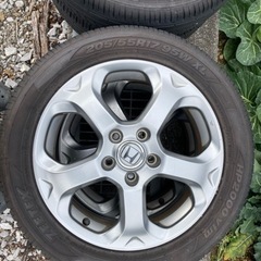 メルカリで売れました。ホンダストリーム　RSZ 17インチ　純正ホイールとタイヤセットの画像