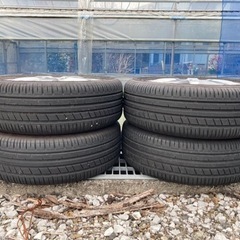 メルカリで売れました。ホンダストリーム　RSZ 17インチ　純正ホイールとタイヤセットの画像