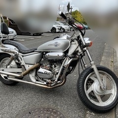 交換可　Vツイン マグナ 250 FフォークOH済　Fタイヤ新品