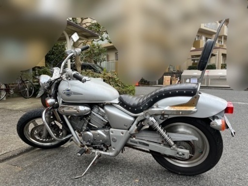交換可　Vツイン マグナ 250 FフォークOH済　Fタイヤ新品