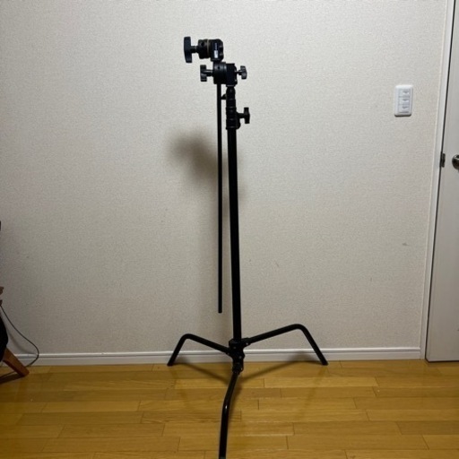 avenger 40 センチュリースタンド A2033FCB black ライトスタンド　撮影　オス　d520 付き