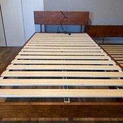 シングルベッド　マットレス付き