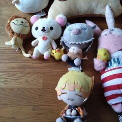 ぬいぐるみまとめ売りの画像