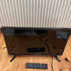 astex 24インチLEDテレビ　HDD500gb内蔵