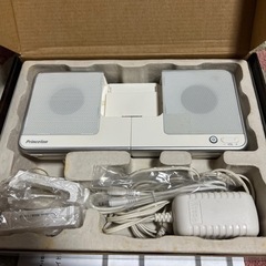 iPhone専用ポータブルスピーカーの画像