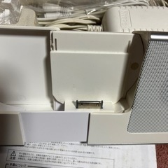 iPhone専用ポータブルスピーカーの画像