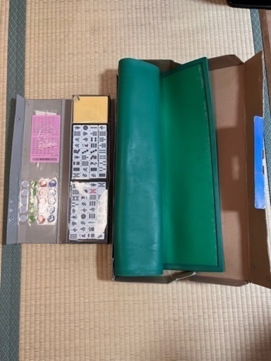 麻雀セット　マット付
