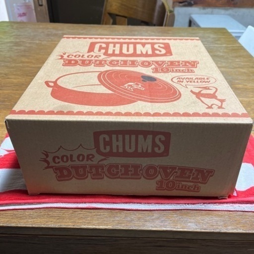 チャムス　ダッチオーブン10インチ新品未使用