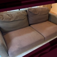 3人掛けソファ 無料 足付き