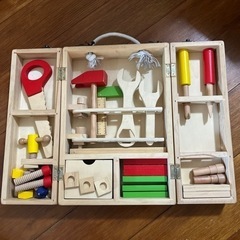 お値下げ中 工具セット 木のおもちゃ 大工さん