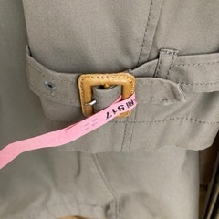 ライナー付きスプリングコート　クリーニング済の画像