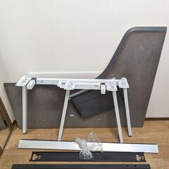 L字デスク 右ラウンド サイビTX 引出し付 コクヨ 中古の画像