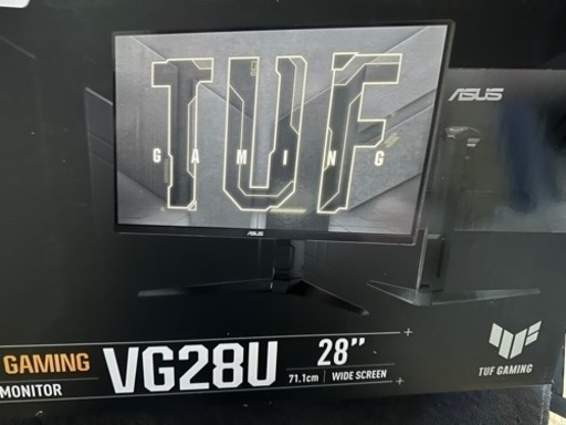 美品 使用期間少 ASUS ゲーミングモニター VG28UQL1A 28インチ 4K HDMI2.1 格安 早い者勝ち