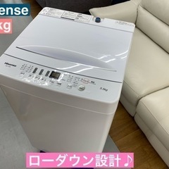 I685 🌈 Hisense 5.5㎏ 洗濯機 2020年製 ⭐ 動作確認済 ⭐ クリーニング済