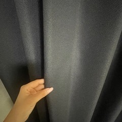 本日受け取りの方優先【問い合わせ多い為※価格改定※しました】カーテン　黒の画像