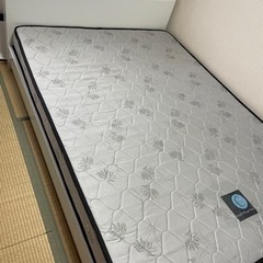 決まりました！ダブルベッド　4月16日終了に変更