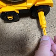 工事車両　自分で組立／解体　ボックス付きの画像