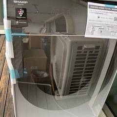 新品未使用　SHARP ES-X11A-SR ドラム式洗濯乾燥機の画像