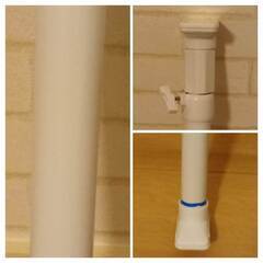 超強力 つっぱり棒🌱 長さ50~75㎝／耐荷重40~50㎏／白／平安伸銅工業 ＲＴＷ－７０の画像