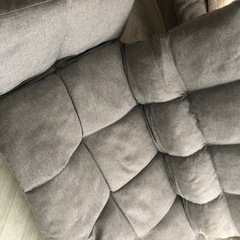 一人暮らし 2人がけソファ リクライニング  ソファベッド 引き取りに来ていただける方のみの画像