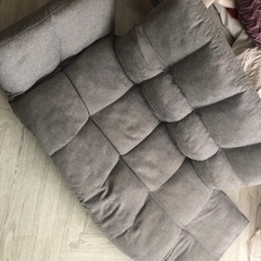 一人暮らし 2人がけソファ リクライニング  ソファベッド 引き取りに来ていただける方のみの画像