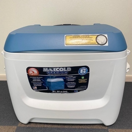 イグルー（igloo）社 クーラーボックス　MAXCOLD 62QT 58L