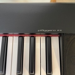 値下げ）2019年製 ヤマハ YAMAHA 電子キーボード piaggero ブラック NP-32B