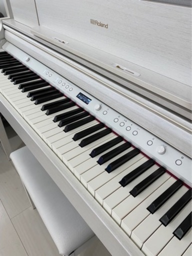 Roland 電子ピアノ　ホワイト　2021年製