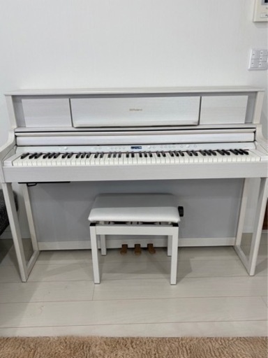 Roland 電子ピアノ　ホワイト　2021年製