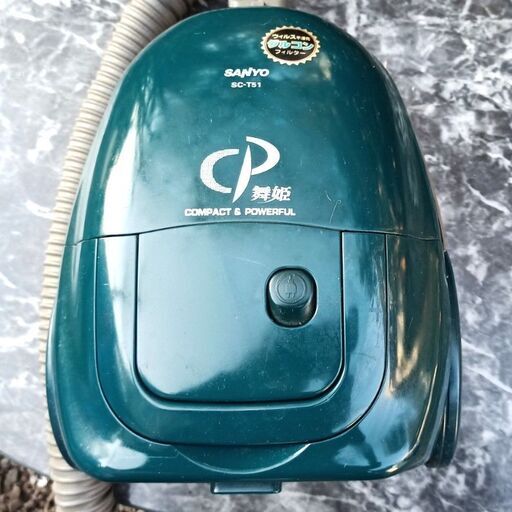 SANYO 紙パック式掃除機　舞姫　SC-T51 グリーン SANYO 紙パック式掃除機 舞姫 SC-T51 グリーン
