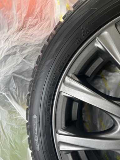 ?冬タイヤ　きれいです！　ダンロップWM02 155/65R14 75Q