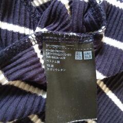 ボーダーカットソーの画像