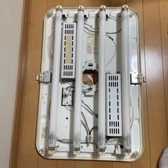 インバータ式蛍光灯　オーヤマ照明　20w×4本　電気工事不要の画像